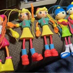 2002 McDonald's Happy Meal Toys "Betty Spaghetty Dolls